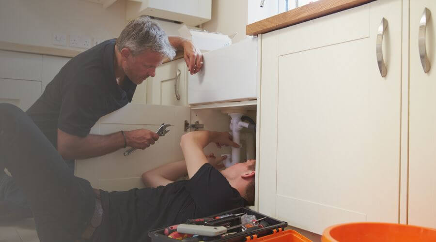 Professional burst pipe repair services in Montpelier, ND
